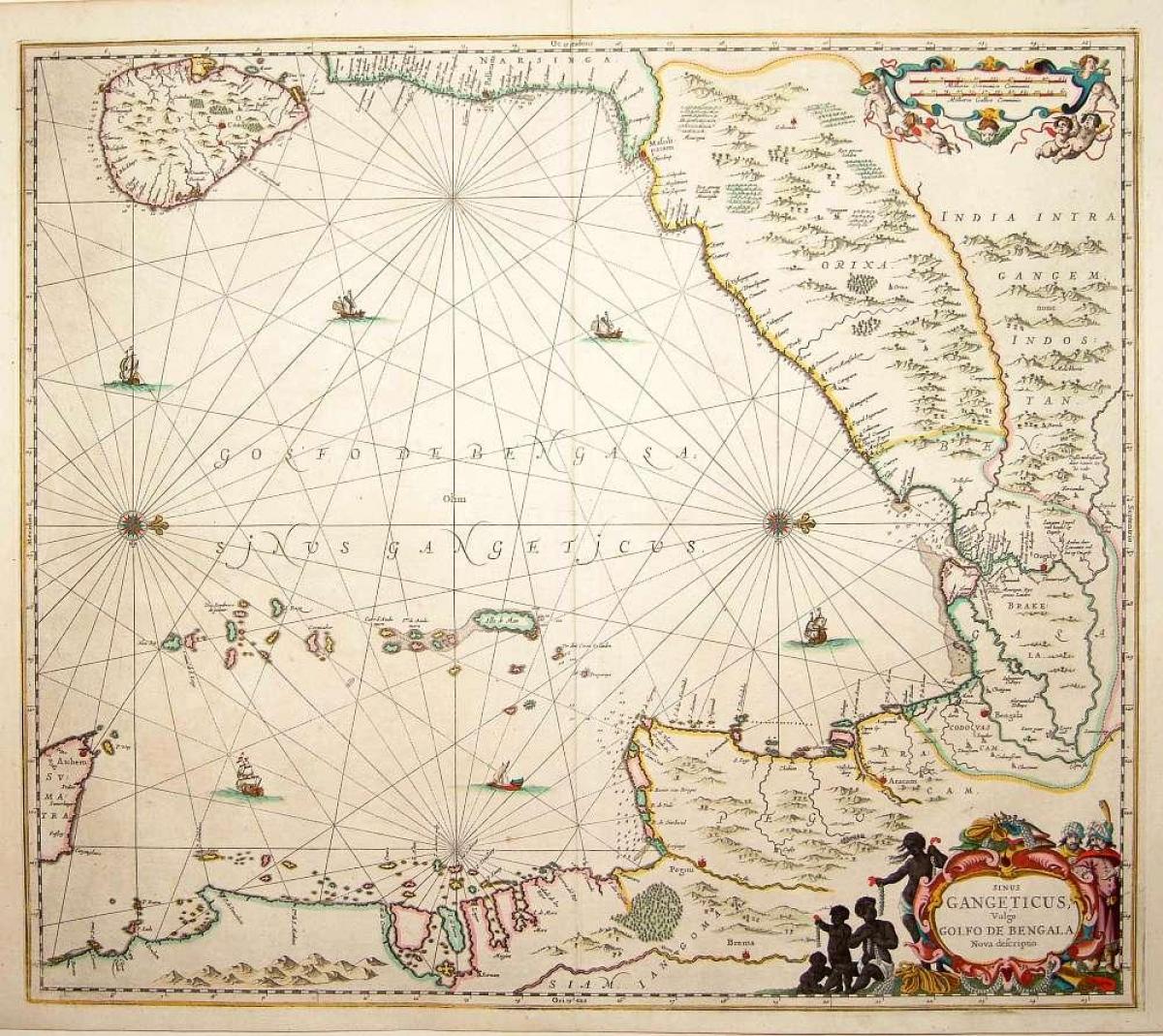 հին Շրի-Լանկա քարտեզ