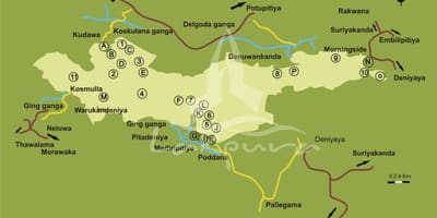 Քարտեզ Синхараджа Շրի-Լանկա