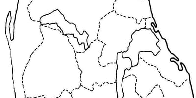 Քարտեզ գիծ Շրի Լանկայի քարտեզի drawing